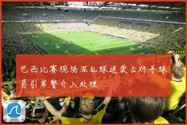 巴西比赛现场混乱球迷袭击对手球员引军警介入处理